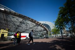 In transit in Blaak