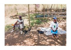 sitting next to a roadside shop selling farm produce, near Marble Hall
March 2011 X1