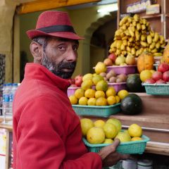 Fruit Vendor...