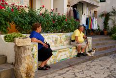 Bench Anacapri Center