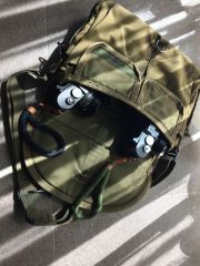 my first and smallest Domke satchel