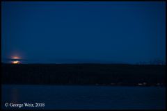 Strawberry Moon Puget Sound WA