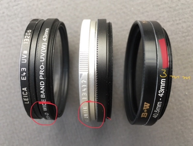 50 Lux Black Chrome Hood w/filter solution - Leica M Lenses