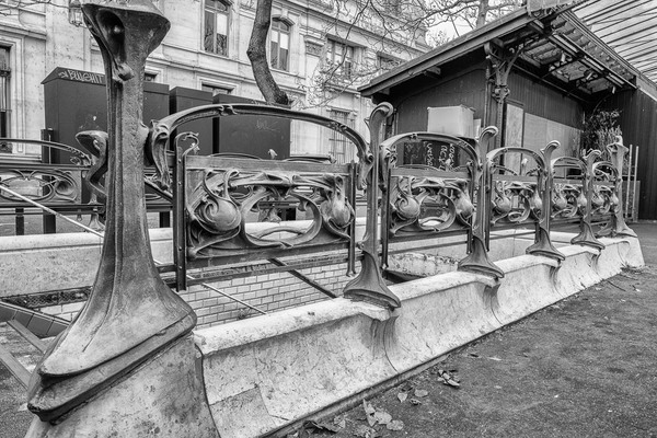 Paris, Metro-Eingang