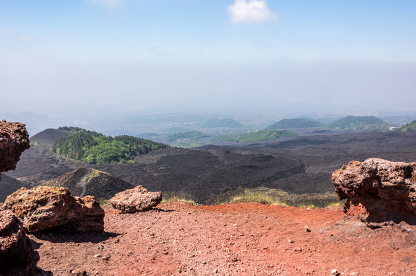 View from Mt. Etna, Sicily