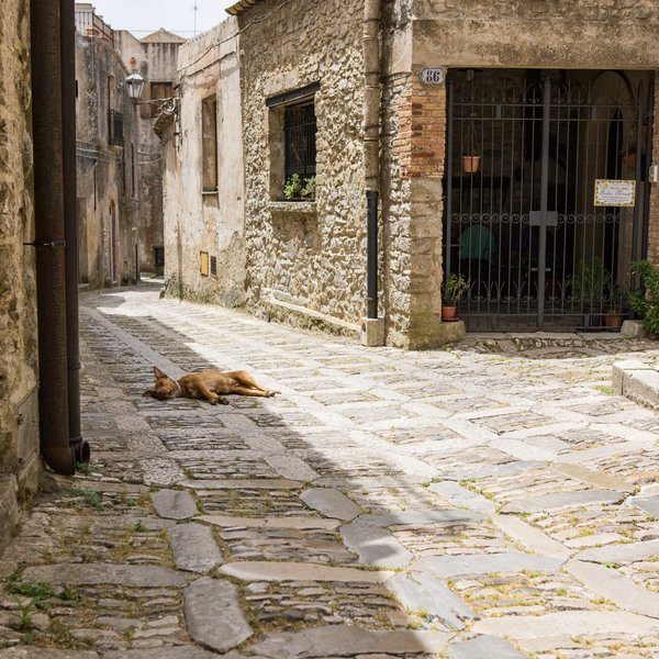 Hot day in Erice