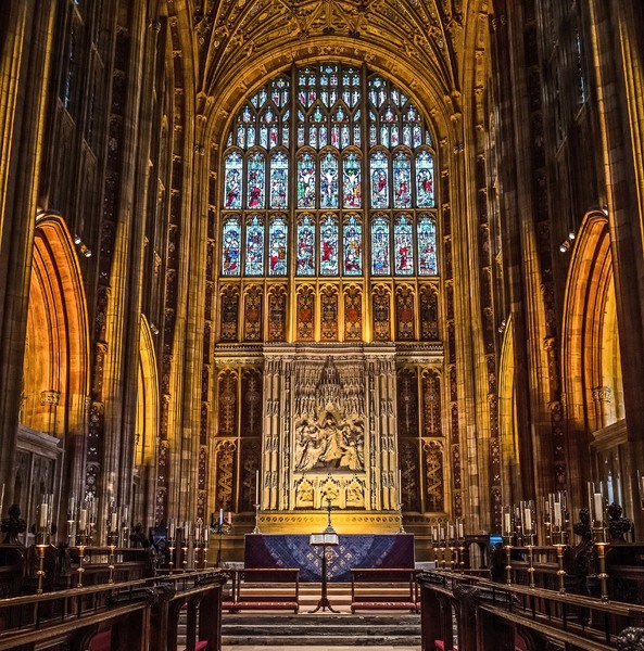 Choir Of Sherborne Abbey