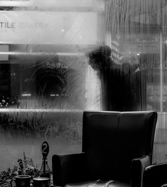 Walking home on a grey day