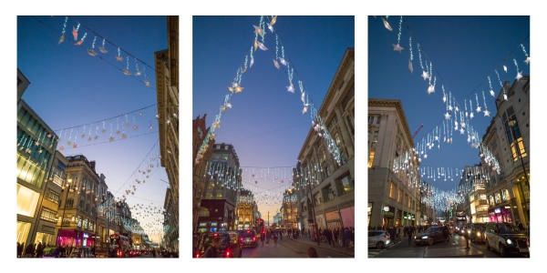 Christmas lights, Oxford Street, London