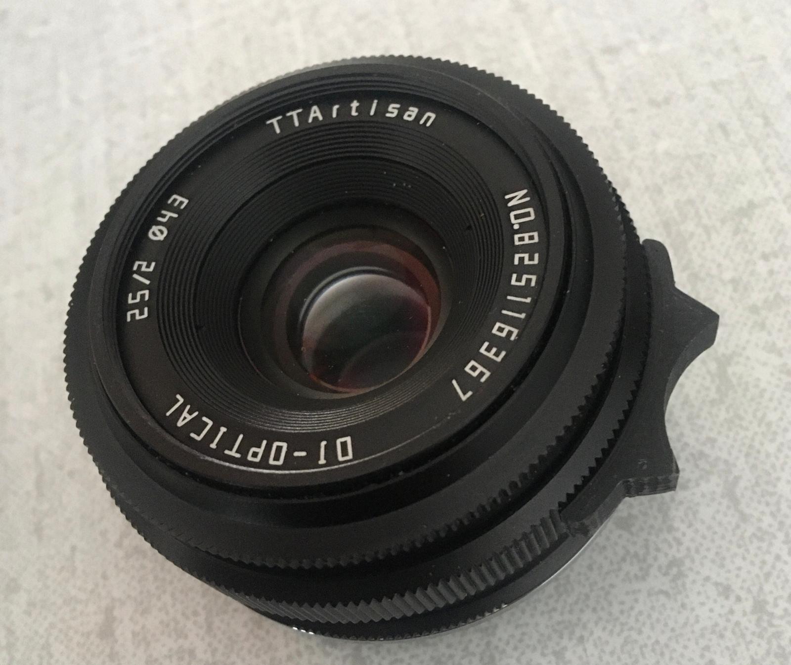 focus tab TTArtisan 25mm f/2 Other LMount products Leica Forum
