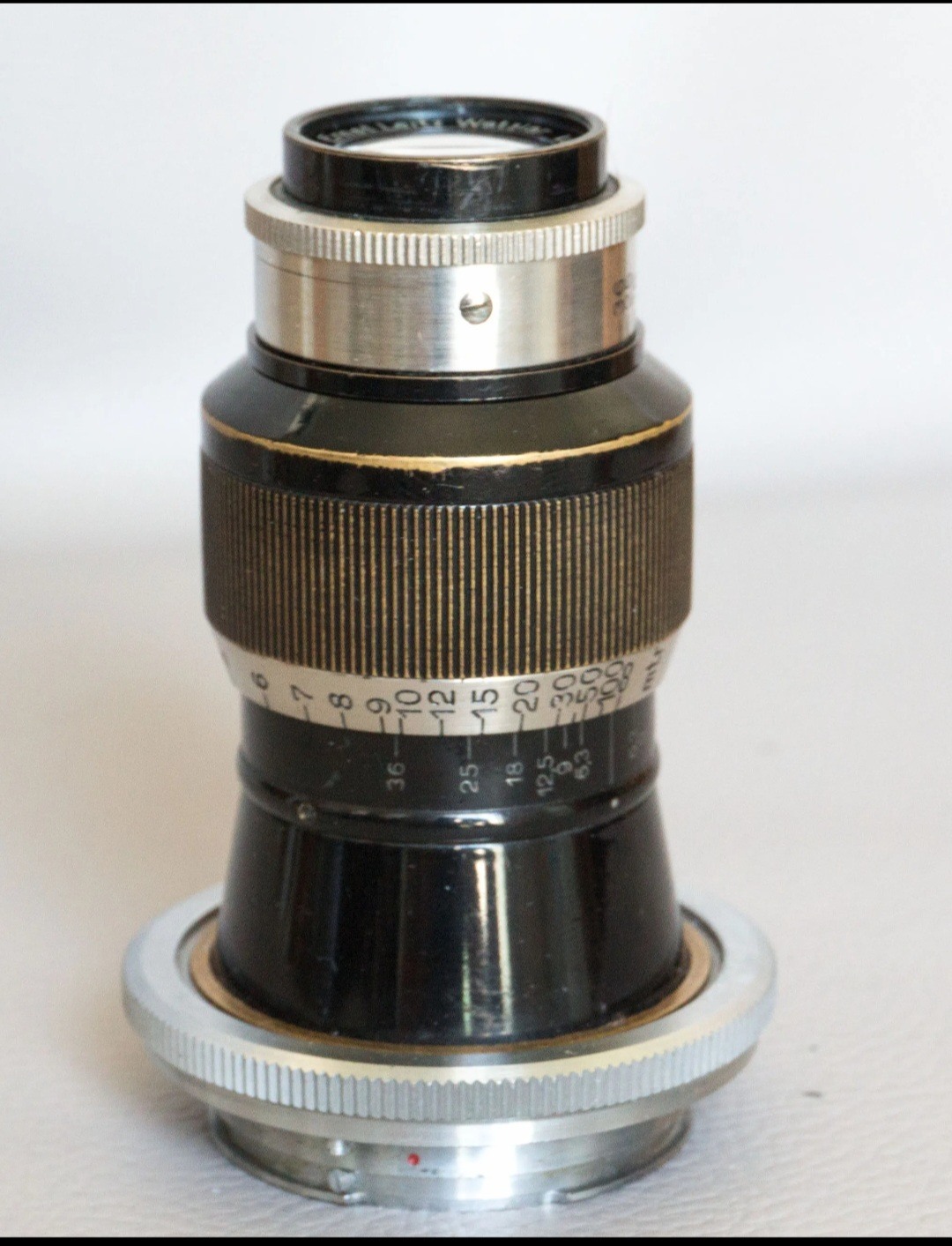 Some details on the early 105 f/6.3 Mountain Elmar - Leica