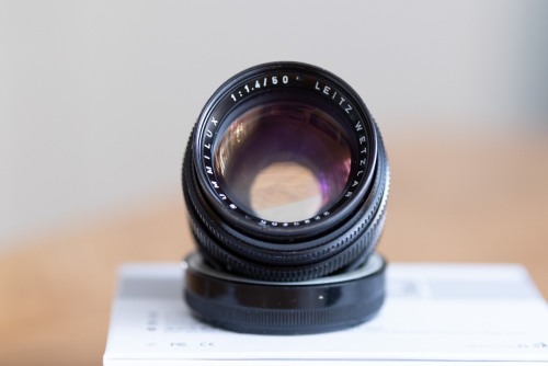 More information about "Summilux M 50mm 1,4 Version II"